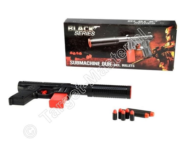 middernacht Karakteriseren Analist Black Series SUBMACHINE GUN, Speelgoed Geweer inclusief Kogels