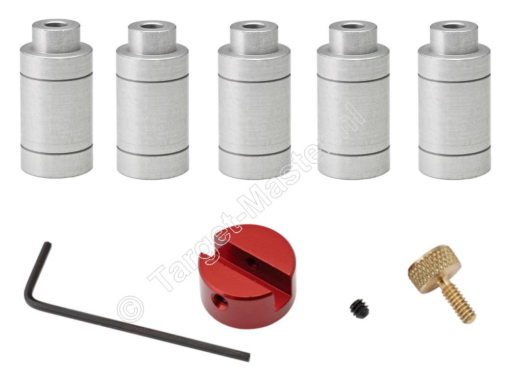 Hornady Lock N Load Headspace Gauge KIT HK66 with 5 Bushings and ...